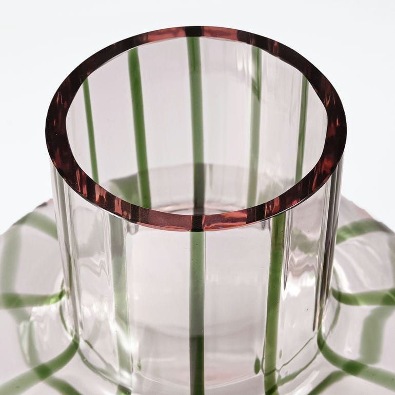 新品 マリメッコ marimekko ベース 花瓶 Umpu グラスベース パウダー