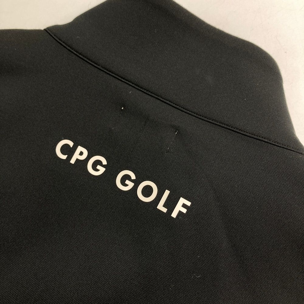サイズ：4 CPG GOLF シーピージーゴルフ  長袖 スウェットジャケット  ブラック系 [240101646699] ゴルフウェア メンズ ストスト サイズ：4 CPG GOLF シーピージーゴルフ 長袖 スウェットジャケット