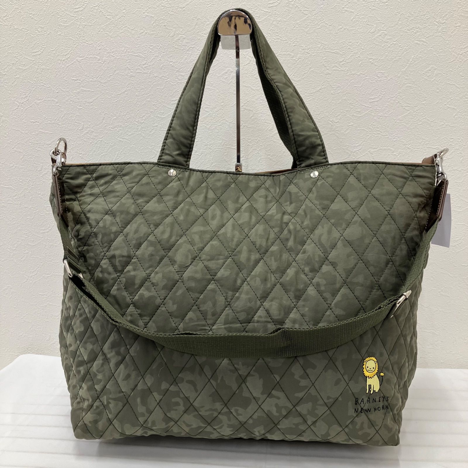 1831 BARNEYS NEW YORK バーニーズ ニューヨーク トートバッグ 2way 