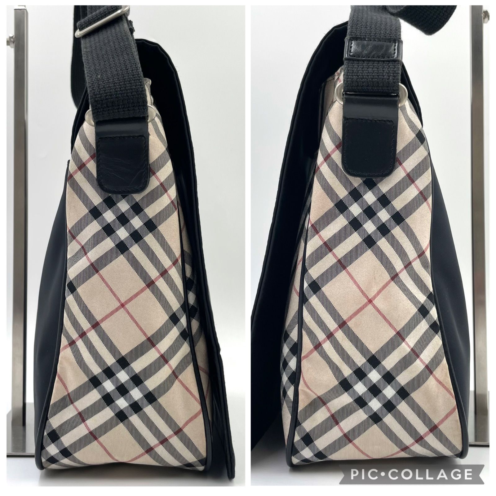 BURBERRY バーバリー ショルダーバッグ クロスボディ ノバチェック 