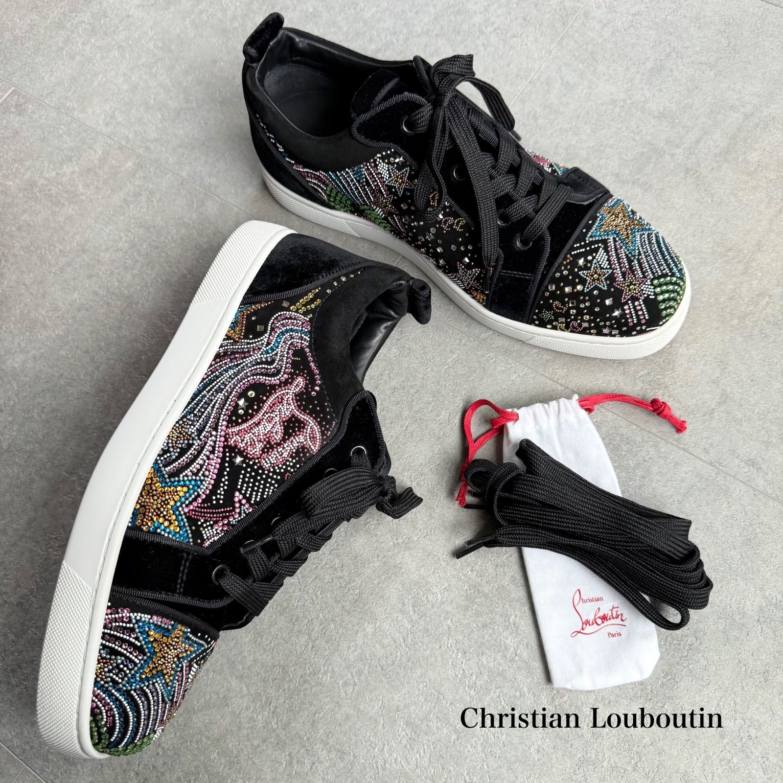 極美品 Christian Louboutin クリスチャンルブタン ハイカット 極美品 Christian Louboutin クリスチャンルブタン ハイカット
