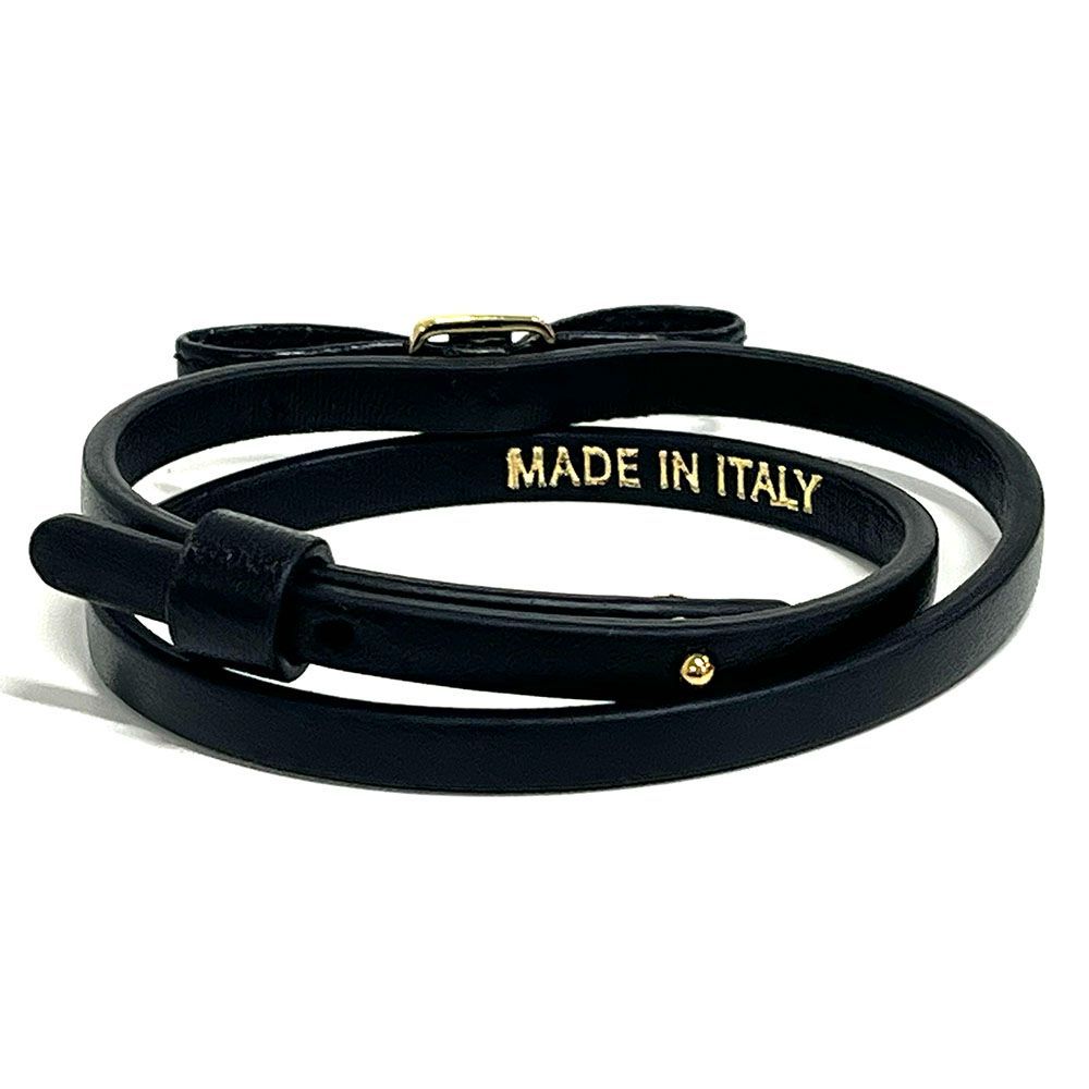 新品 FERRAGAMO フェラガモ ミニ リボン ブレスレット 76 0953