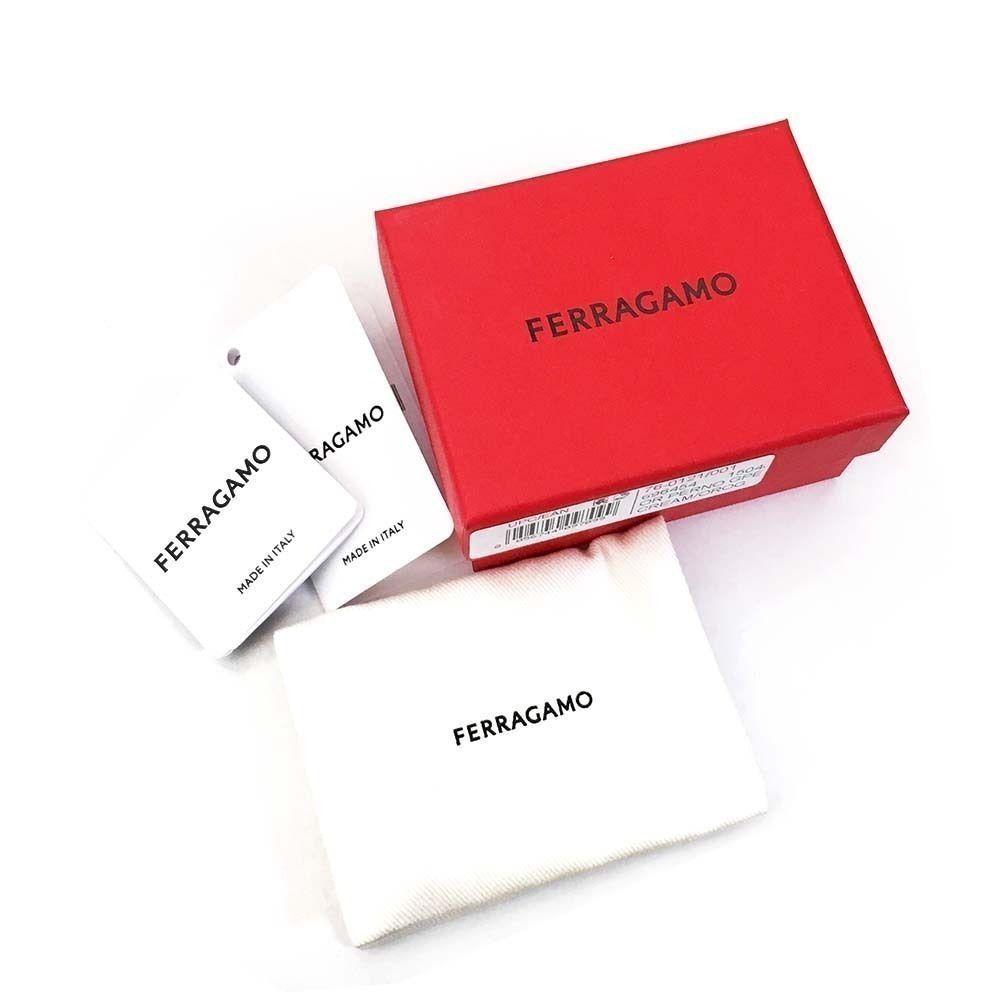 新品 FERRAGAMO フェラガモ ミニ リボン ブレスレット 76 0953
