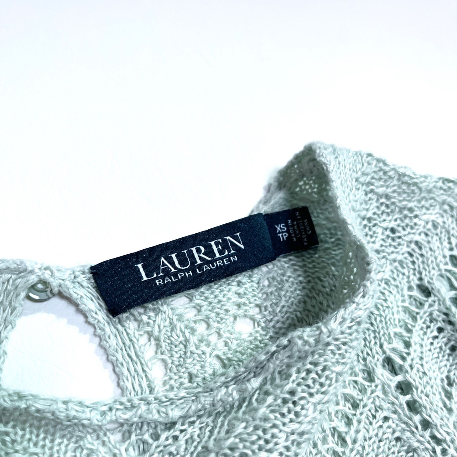 cV21 LAUREN RALPH LAUREN ドッキング 蛯原友里 着用 2点セット 透かし
