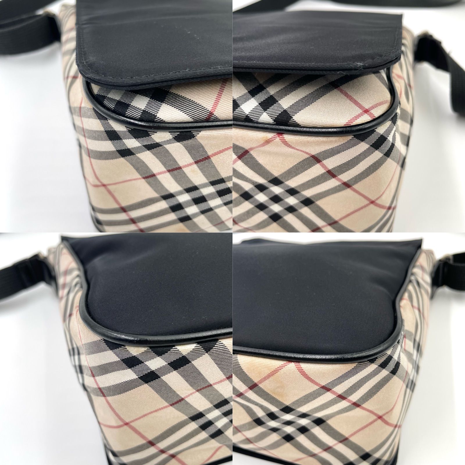 BURBERRY バーバリー ショルダーバッグ クロスボディ ノバチェック 