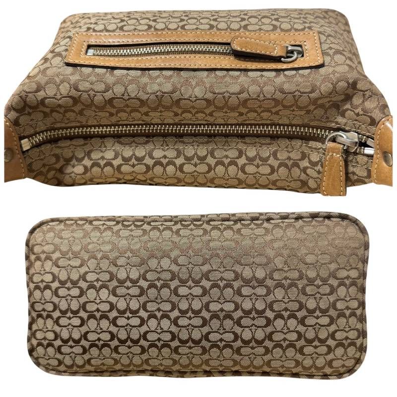 アクセサリーポーチ シグネチャー キャンバス レザー 6094 COACH