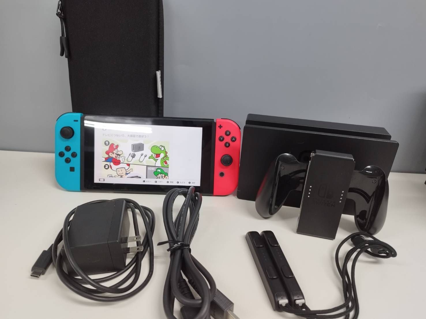 良品】Nintendo Switch HAC-001(-01)/2020年製/バッテリー強化版 