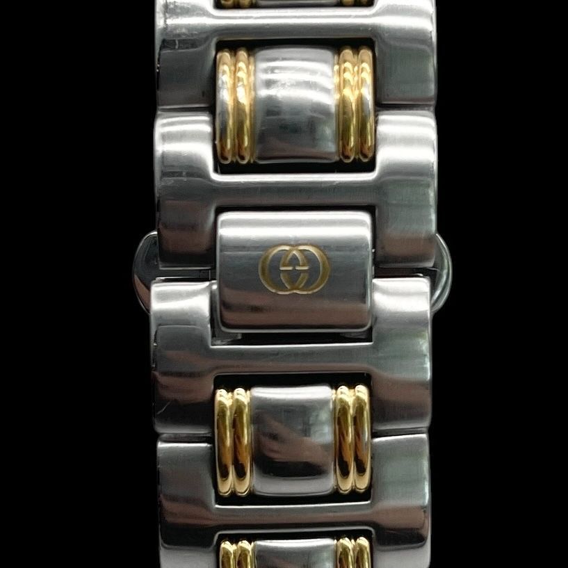 新品電池稼働 良品 GUCCI グッチ 9040M メンズ 腕時計 クォーツ QZ