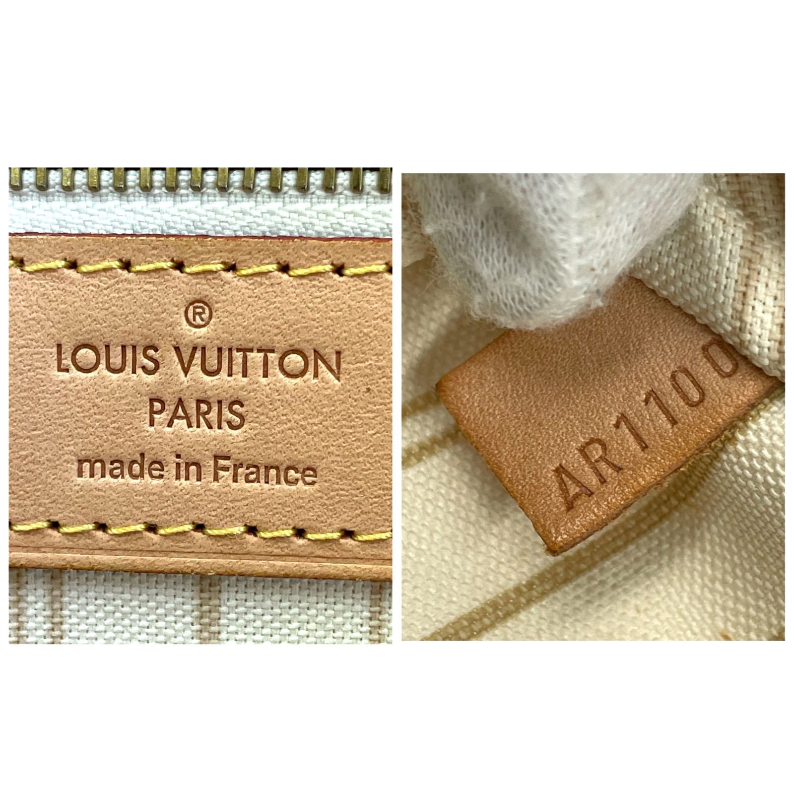 軽やかで上品】LOUIS VUITTON ルイヴィトン ダミエアズール ネヴァー 