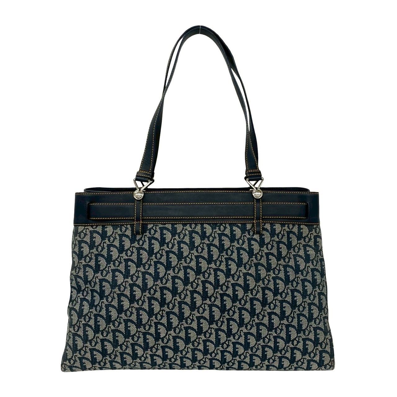 極 美品 Christian Dior ディオール ヴィンテージ トロッター 柄 