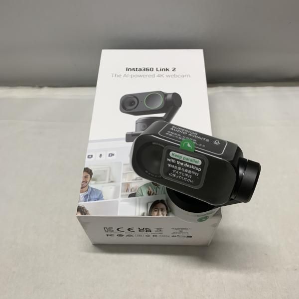 中古】Insta360 Link2 AI 4Kウェブカメラ CINSABNB 配信 WEBカメラ[15