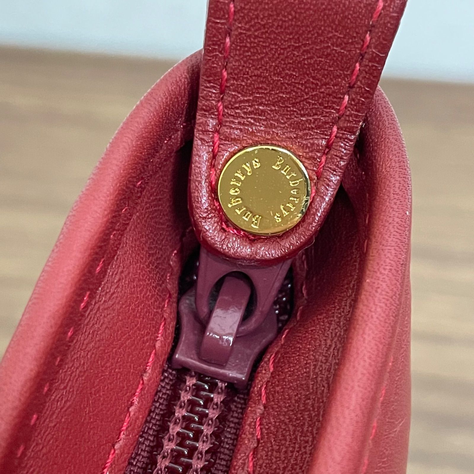 s)Burberry バーバリー トートバッグ ワンショルダーバッグ レザー 
