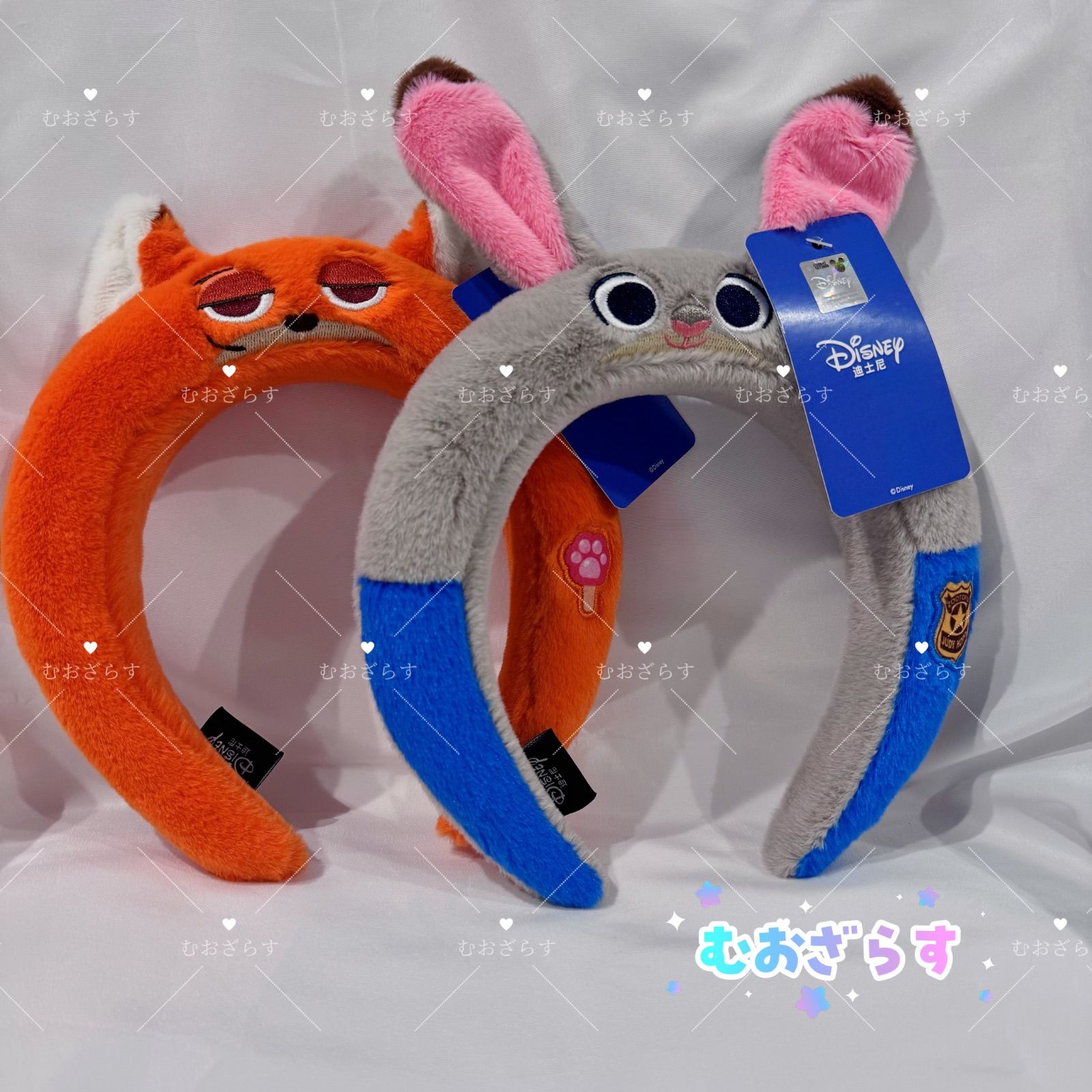 公式新商品】ズートピア ニック＆ジュディ カチューシャセット