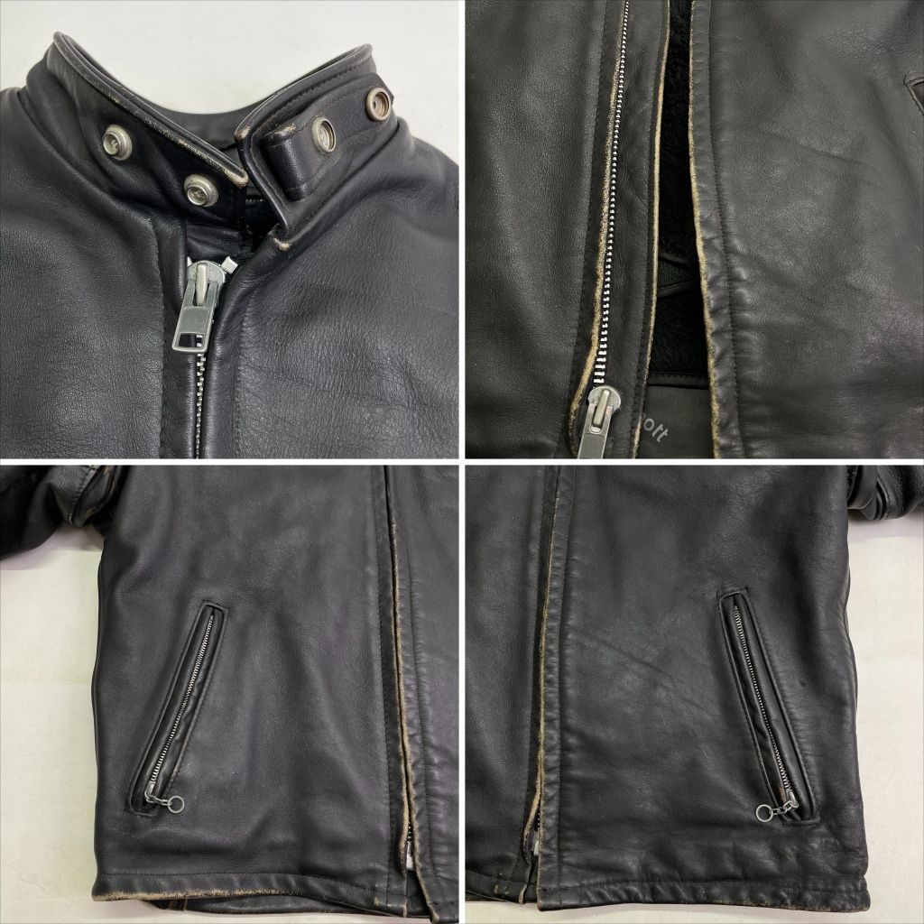 01w-6563 ショット schott Lot.641 ボアライナー付き シングル