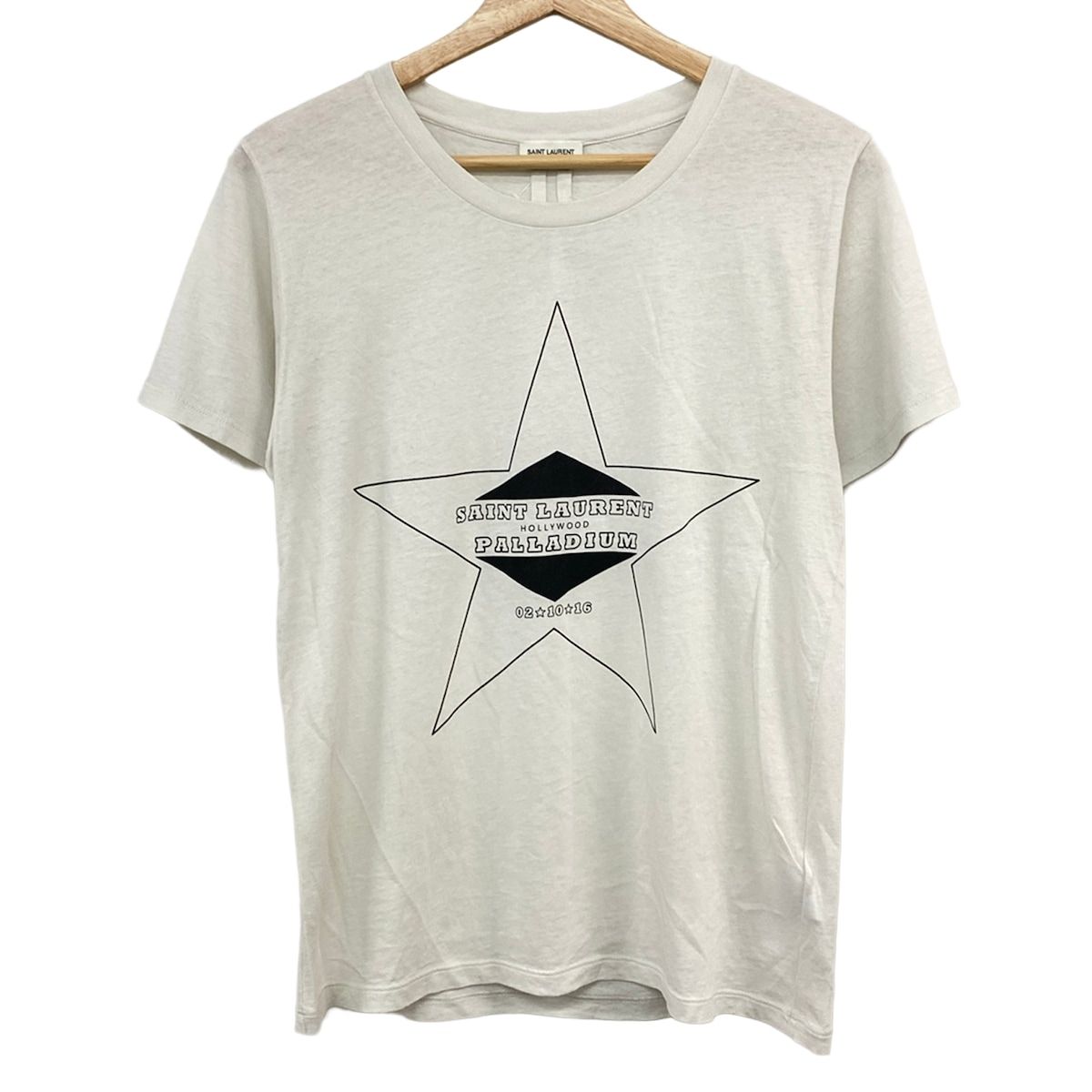 SAINT LAURENT PARIS(サンローランパリ) 半袖Tシャツ サイズS 