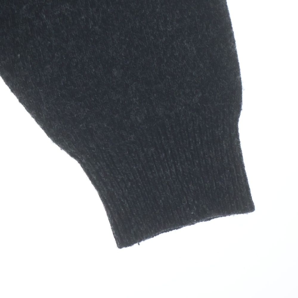 elephant TRIBAL fabrics エレファントトライバルファブリックス SUEDE PATCHWORK ZIP KNIT スエード パッチワーク ジップニット ジップアップ スエード切り替え E04-AJN23F elephant TRIBAL fabrics (エレファントトライバルファブリックス