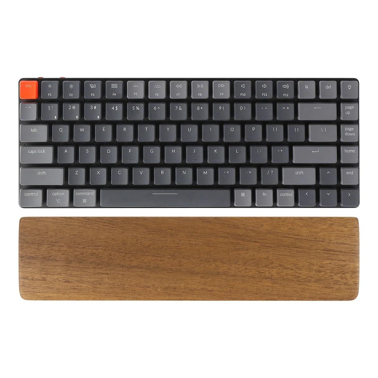国内正規品】Keychron PR4 木製ウッドパームレスト ウォールナット
