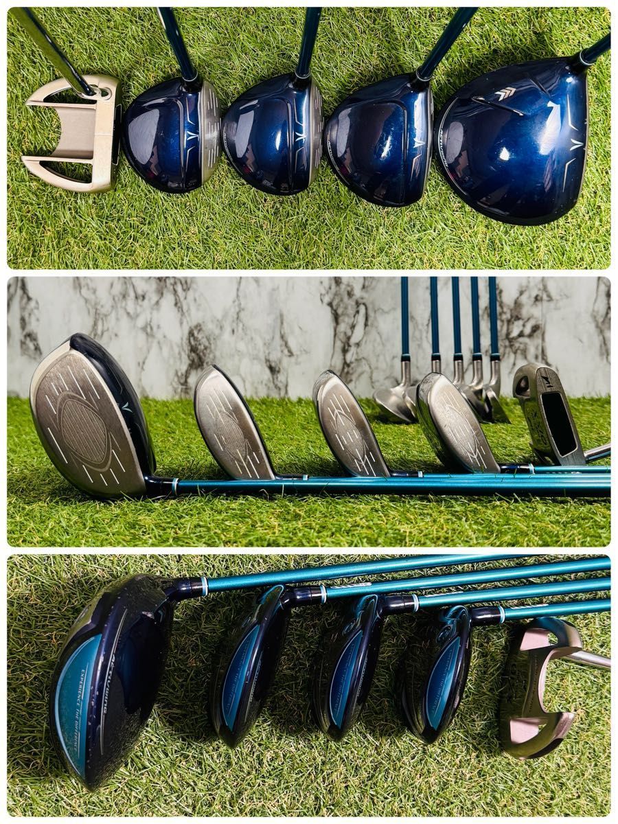 バッグ新品‼️XXIO 12代目他レディース クラブセット　ボールド バッグ新品】12代目ゼクシオ XXIO12 レディースゴルフセット 10本 L