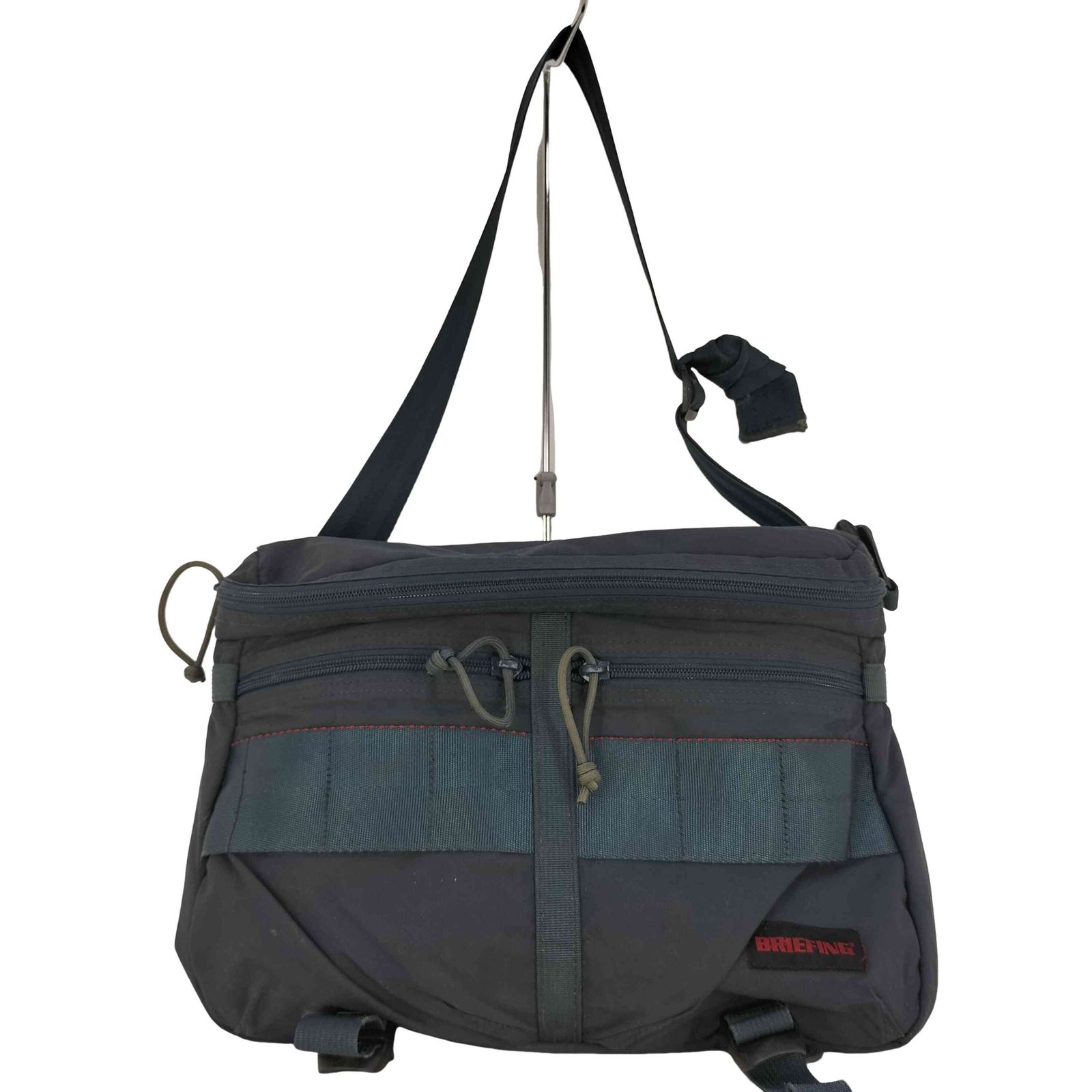 美品　BRIEFING DUNE S MW ネイビー　ショルダーバッグ　メンズ ブリーフィング BRIEFING DUNE S MW ショルダーバッグ メンズ 表記無