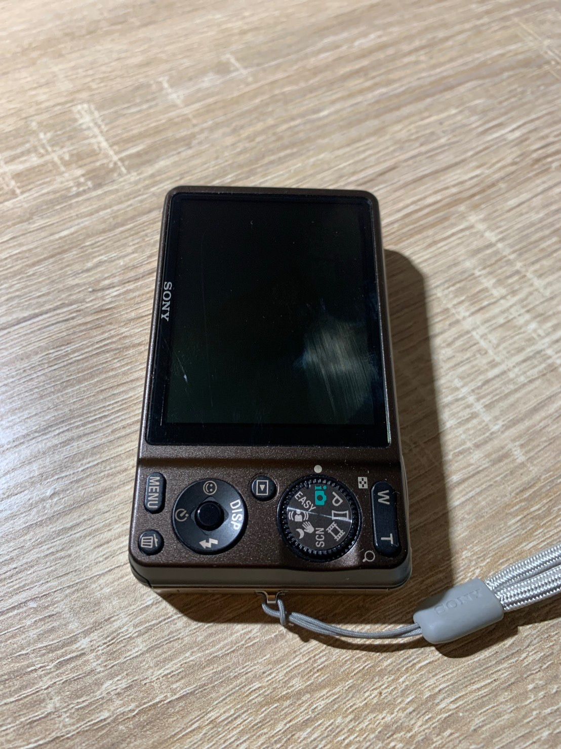 9694 Sony Cyber-shot DSC-WX1 ゴールド デジカメ 動作確認済み【ネ