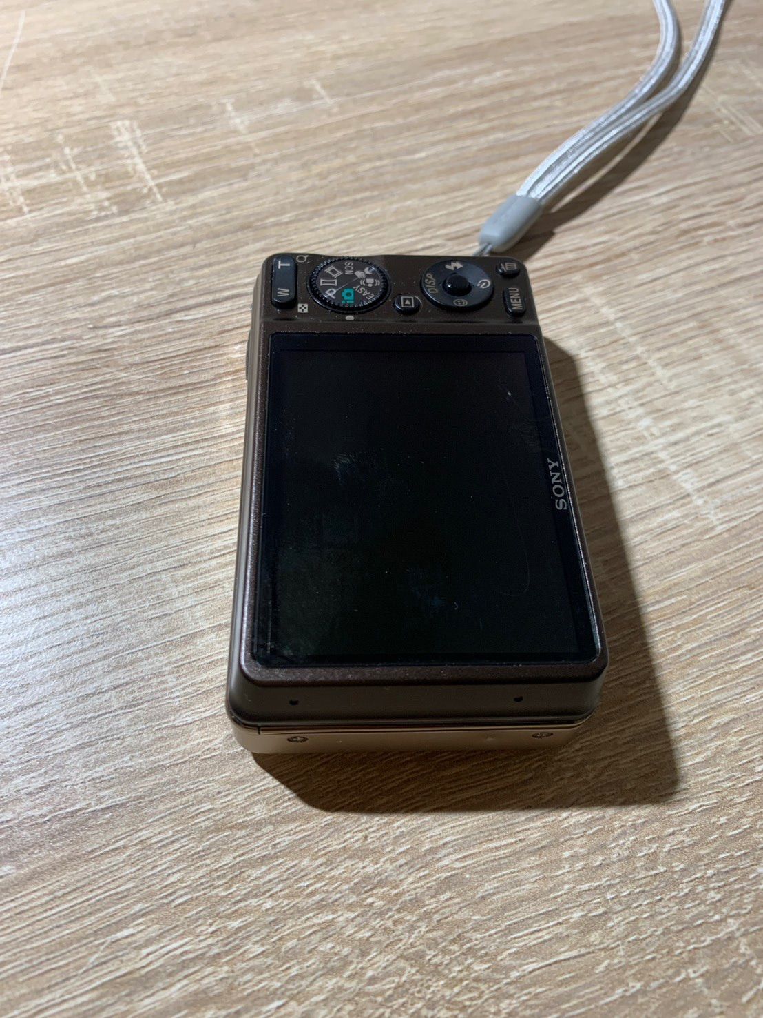9694 Sony Cyber-shot DSC-WX1 ゴールド デジカメ 動作確認済み【ネ