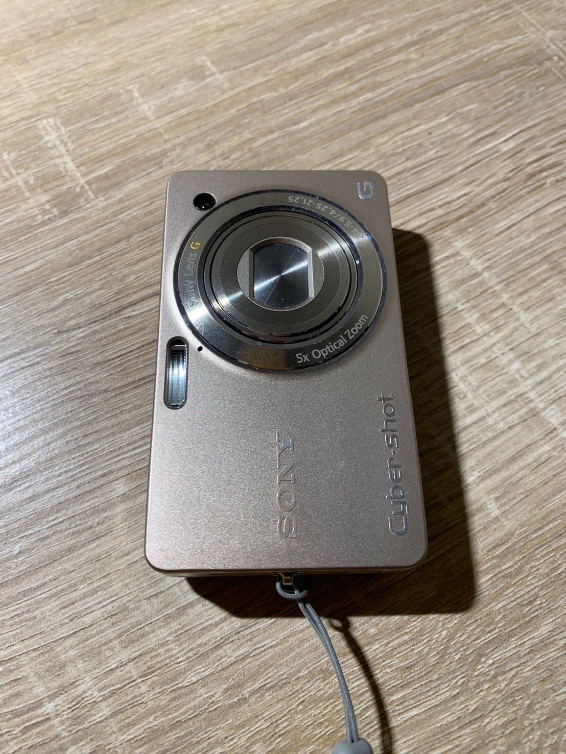 9694 Sony Cyber-shot DSC-WX1 ゴールド デジカメ 動作確認済み【ネ