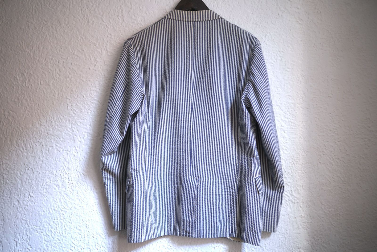 14SS シアサッカーストライプブレザージャケット / JUNYA WATANABE MAN