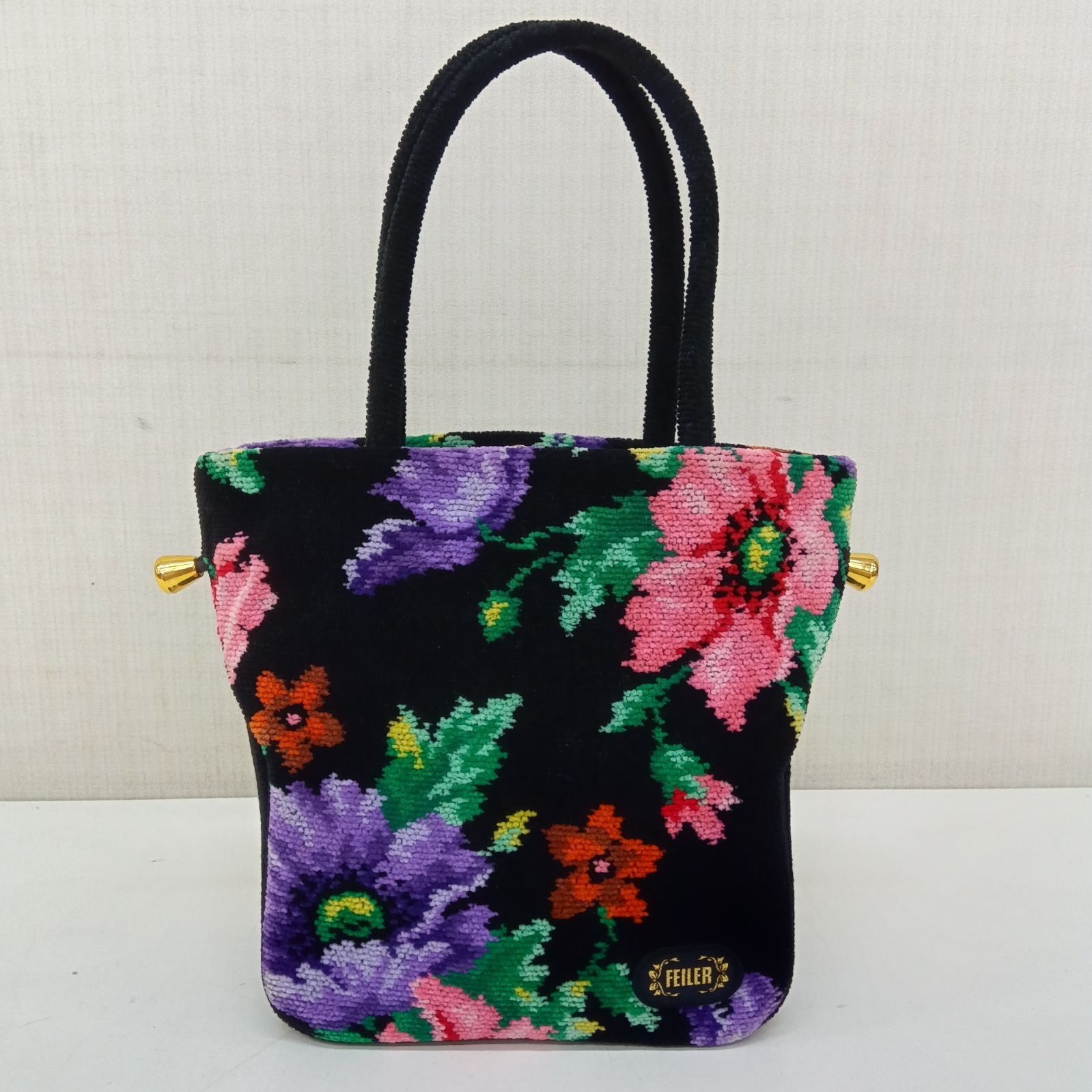 美品? FEILER フェイラー 2WAYバッグ ／ フェイラー 巾着型 