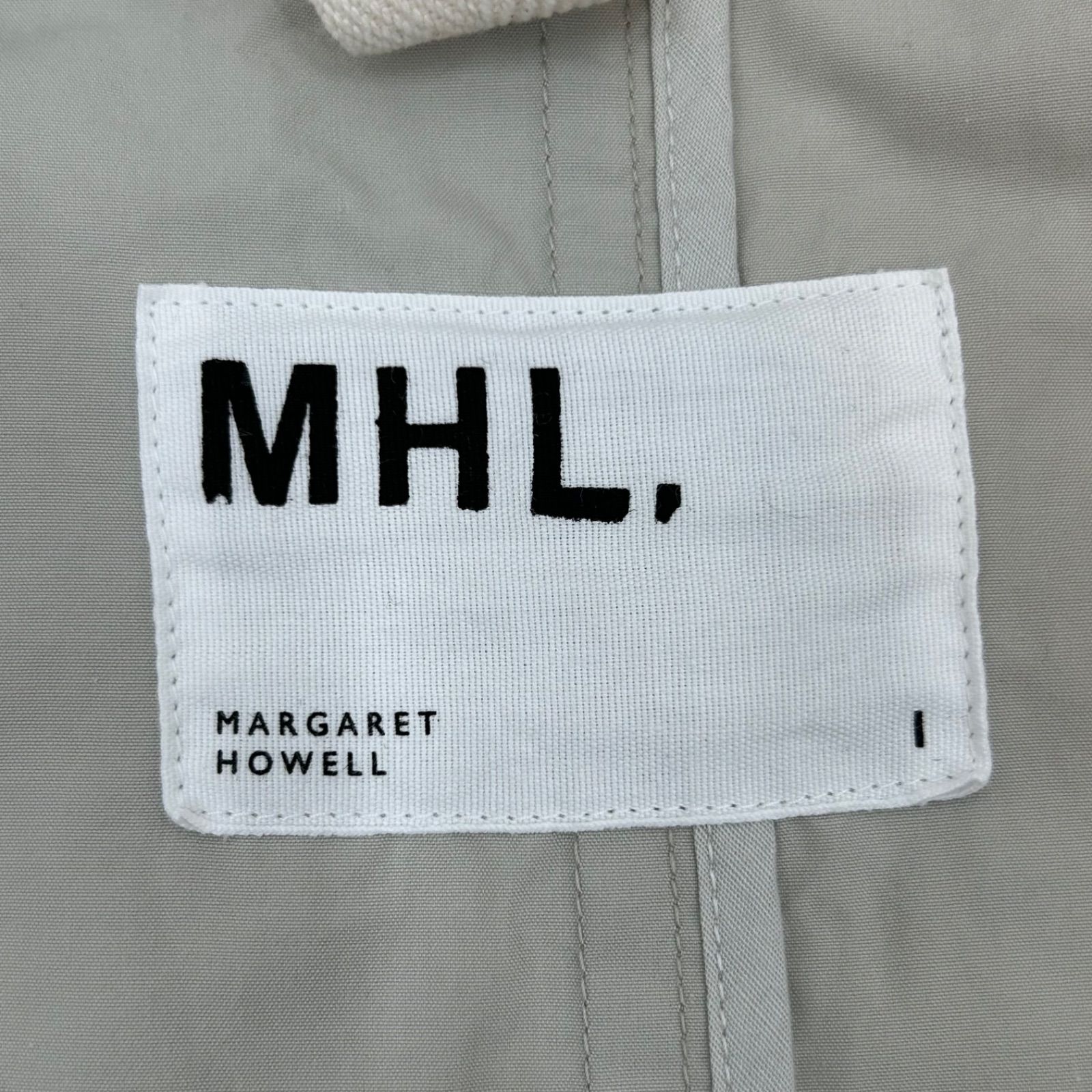 MHL. MARGARET HOWELL マーガレットハウエル PROOFED COTTON POPLIN 