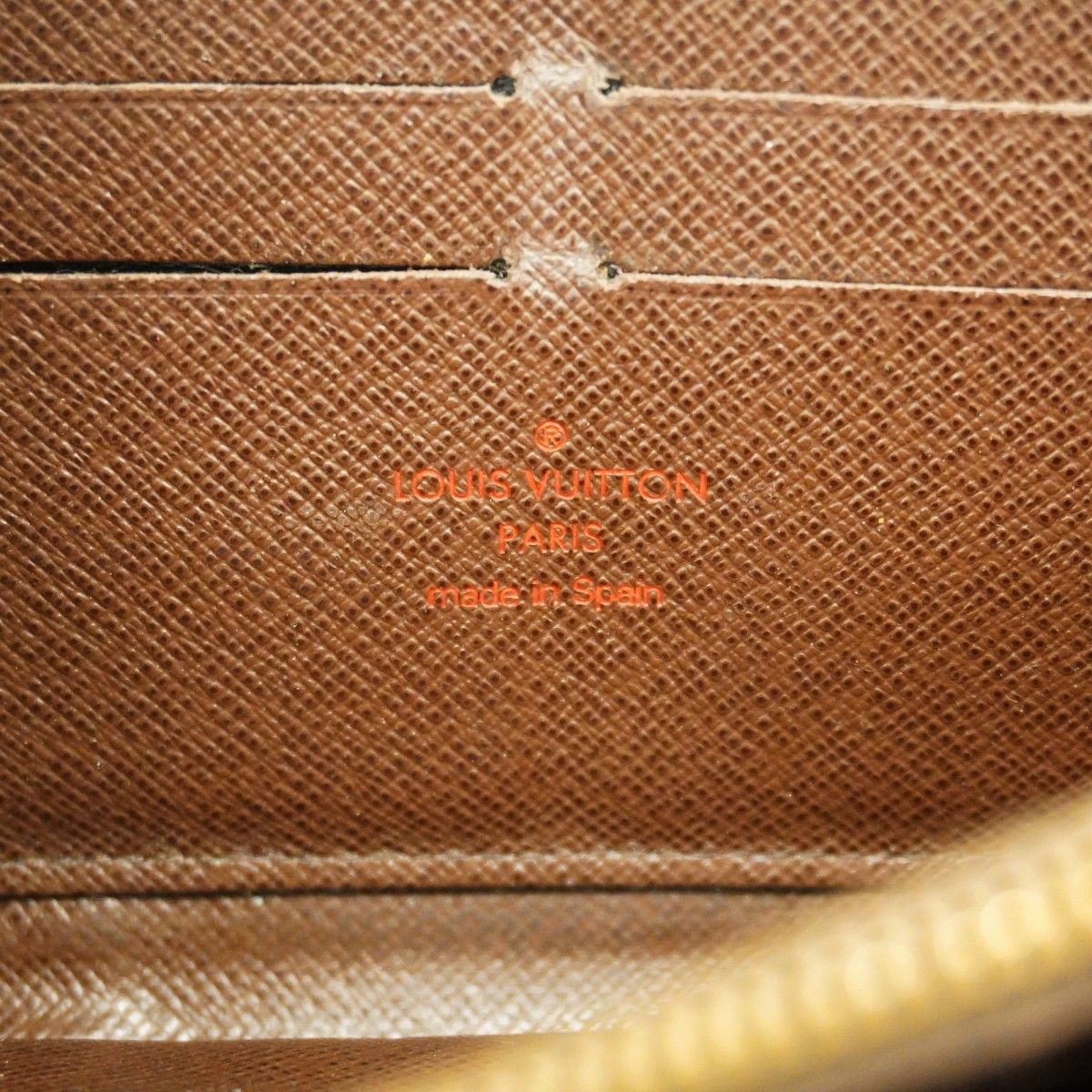 【6db1516】ルイヴィトン 長財布 ダミエ ジッピーウォレット N60015 エベヌ【中古】メンズ レディース ユニセックス LOUIS VUITTON（ルイ・ヴィトン） 《クーポン配布》中古 ジッピー