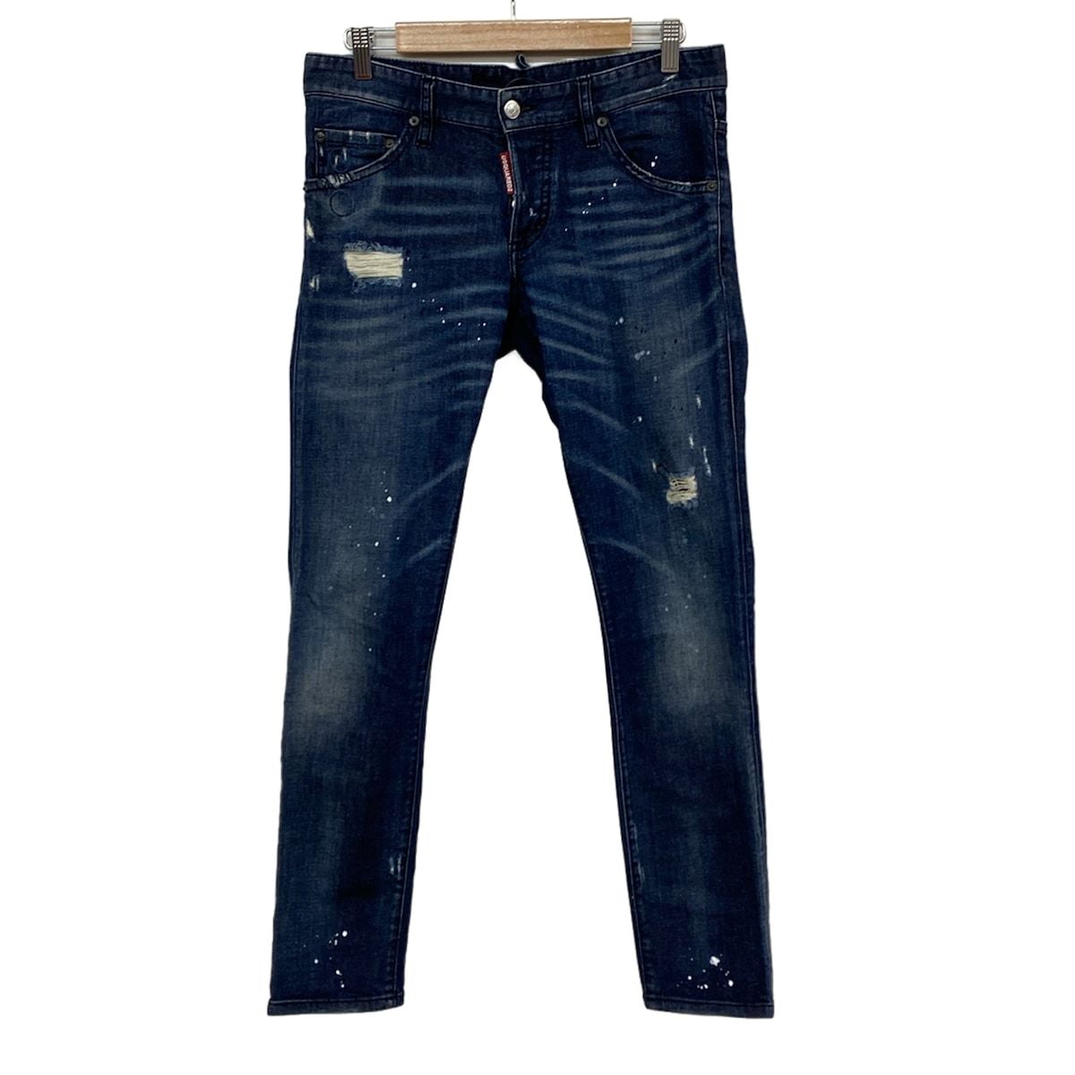 DSQUARED2デニム サイズ48 DESQUARED2 ディースクエアード ダメージ