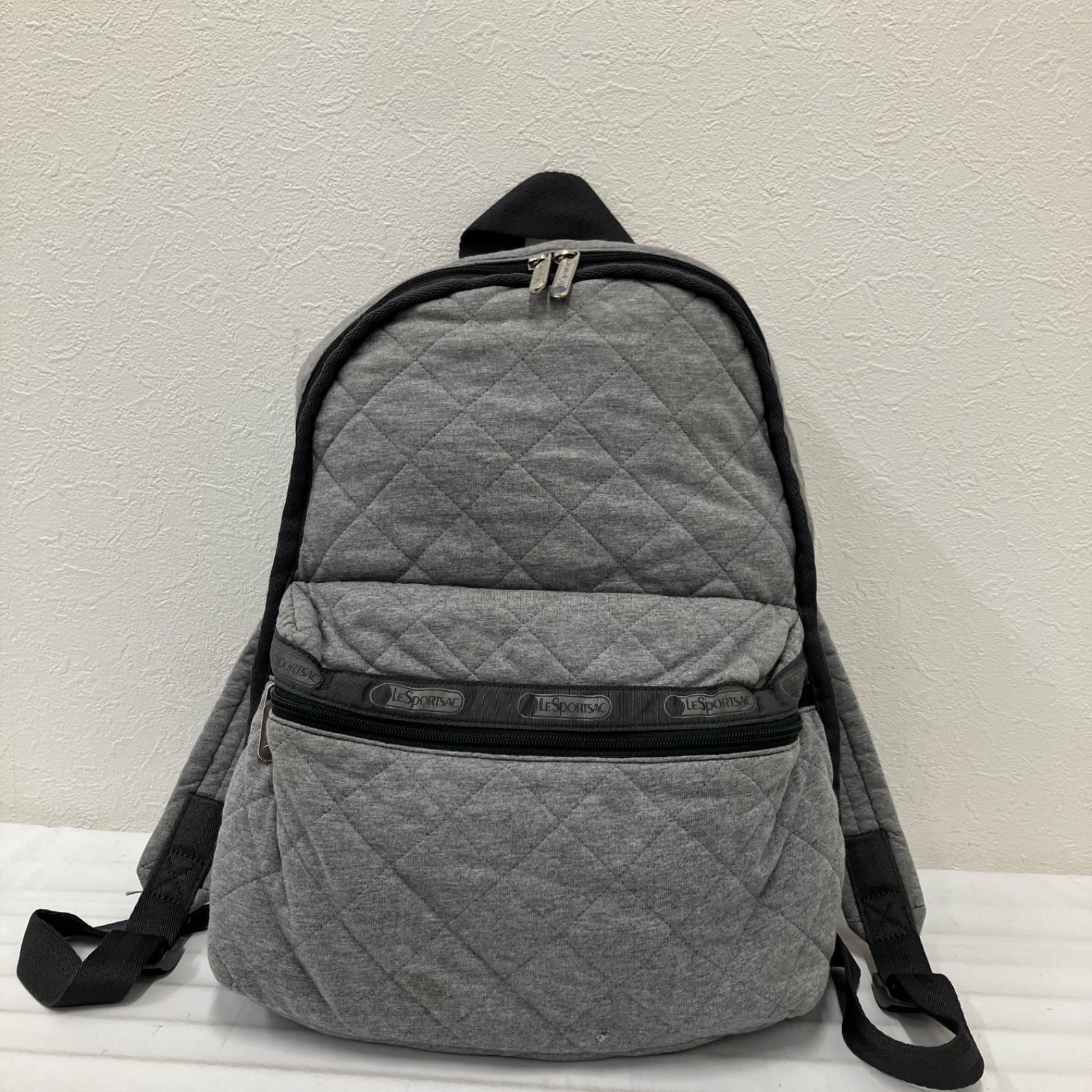 1734 LeSportsac レスポートサック リュックサック グレー