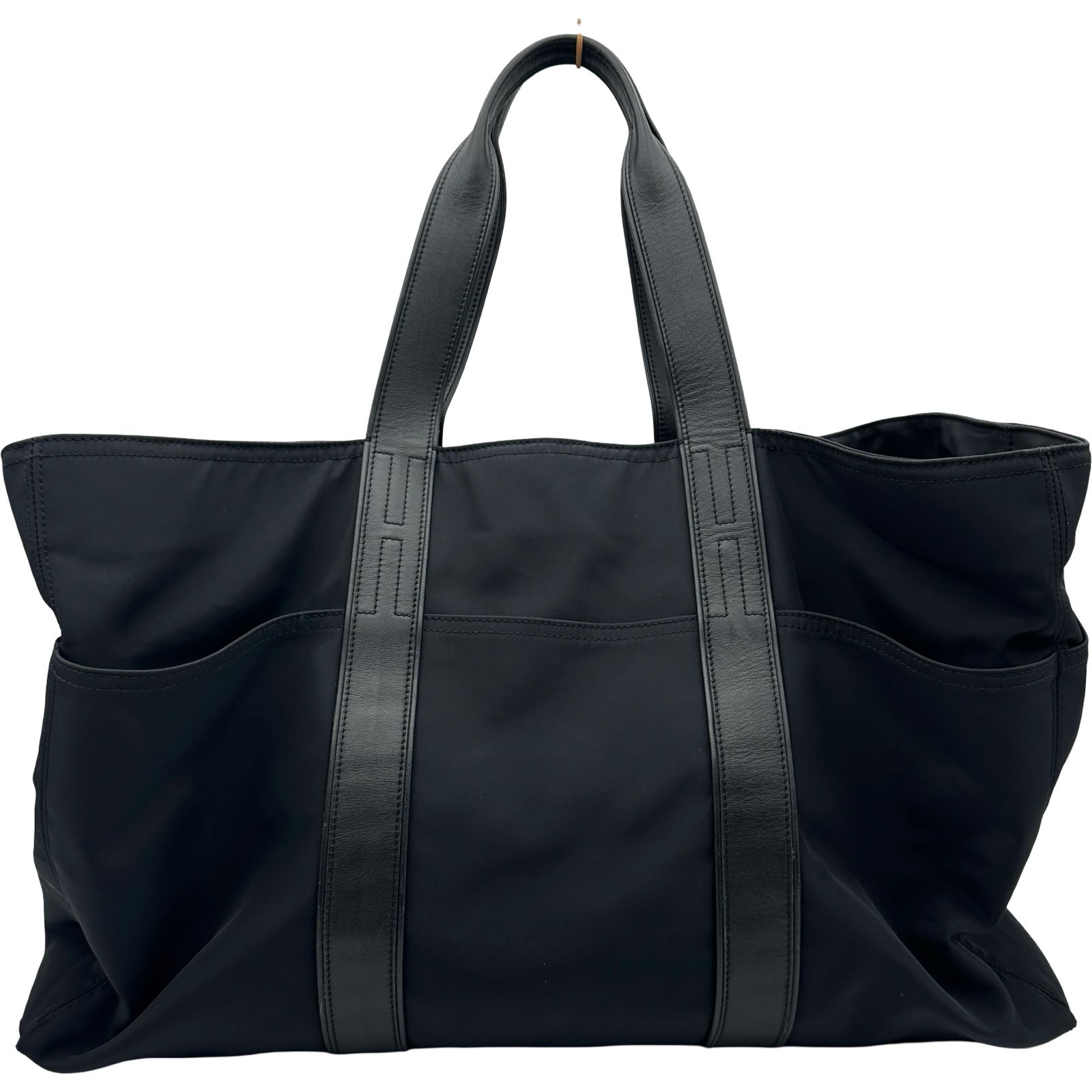 HERMES アカプルコ ブラック ハンドバッグ メンズ エルメス エルメス