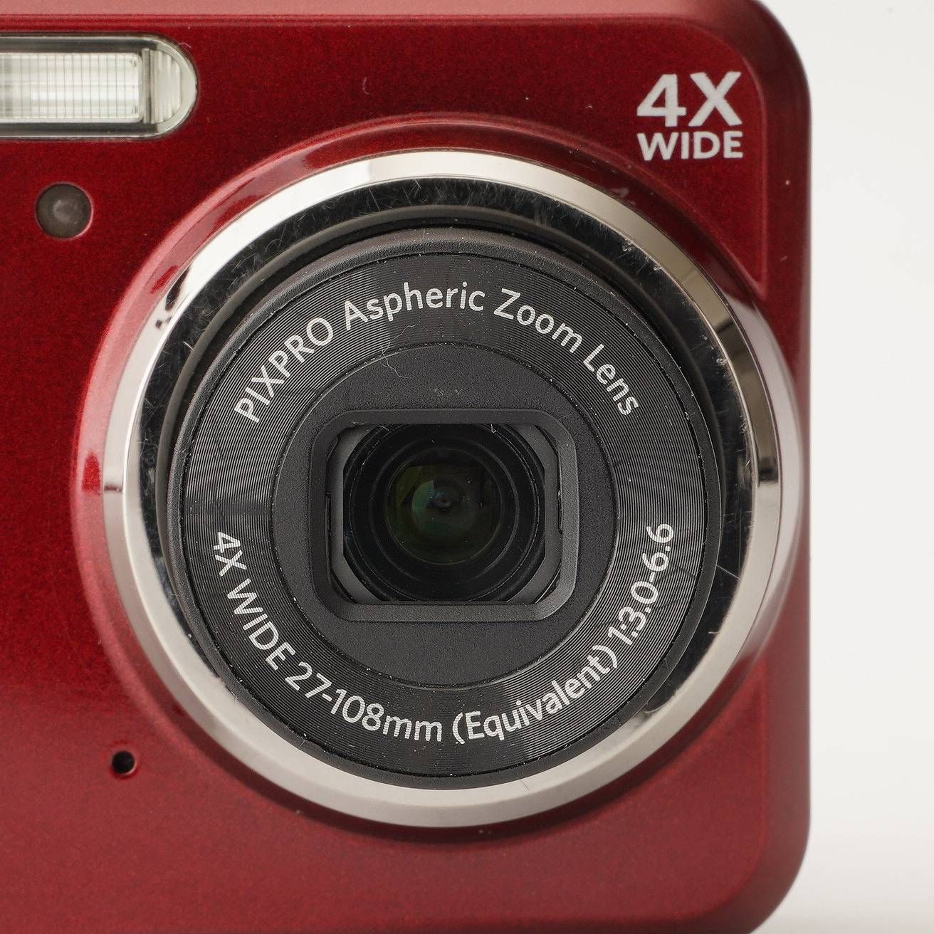 コダック Kodak Pixpro FZ43 レッド 4x 光学ズーム - メルカリ