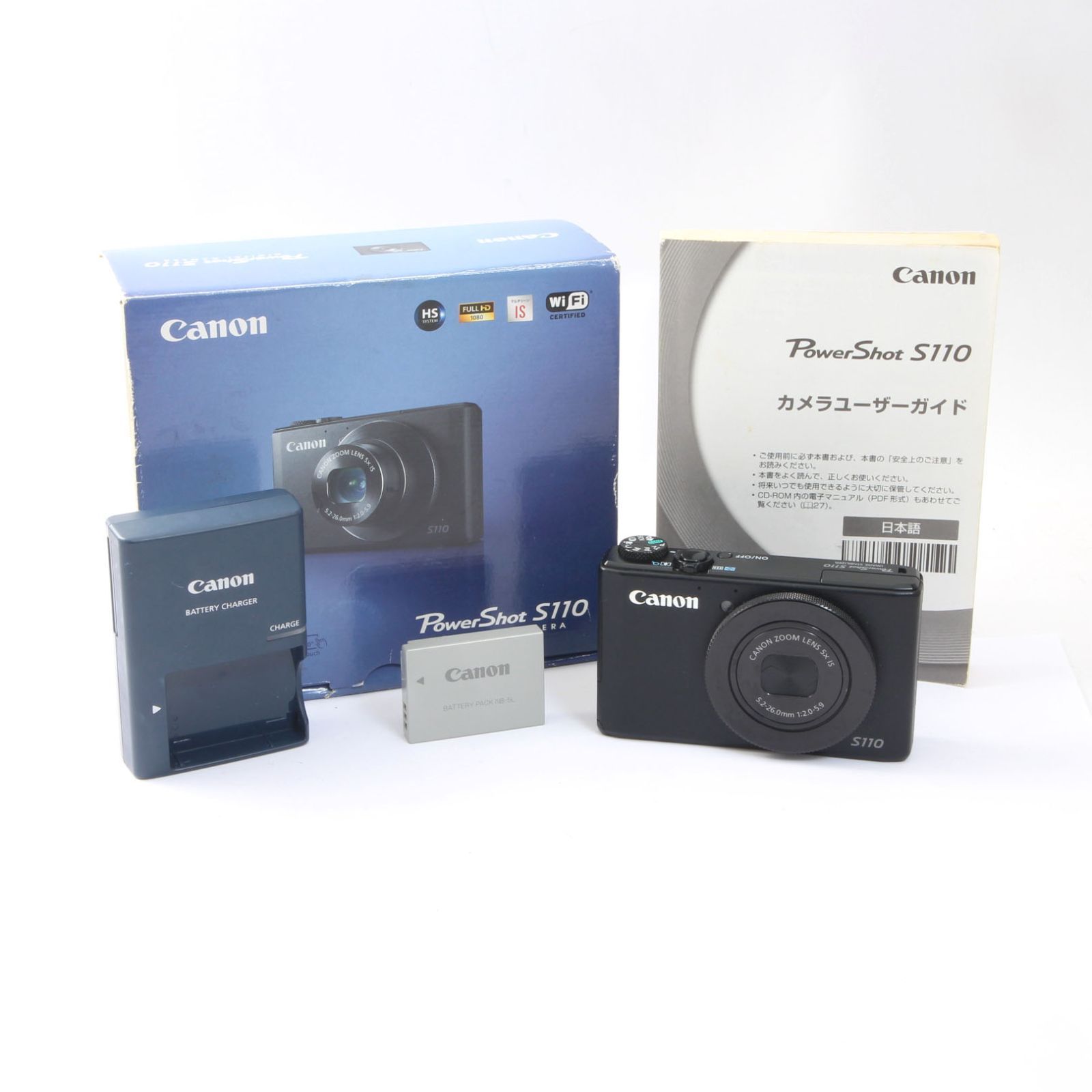 Canon キャノン PowerShot S110 ブラック コンパクトデジタルカメラ 