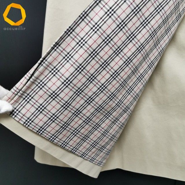 anc バーバリー BURBERRY スカート 巻きスカート チェック 15 ベージュ