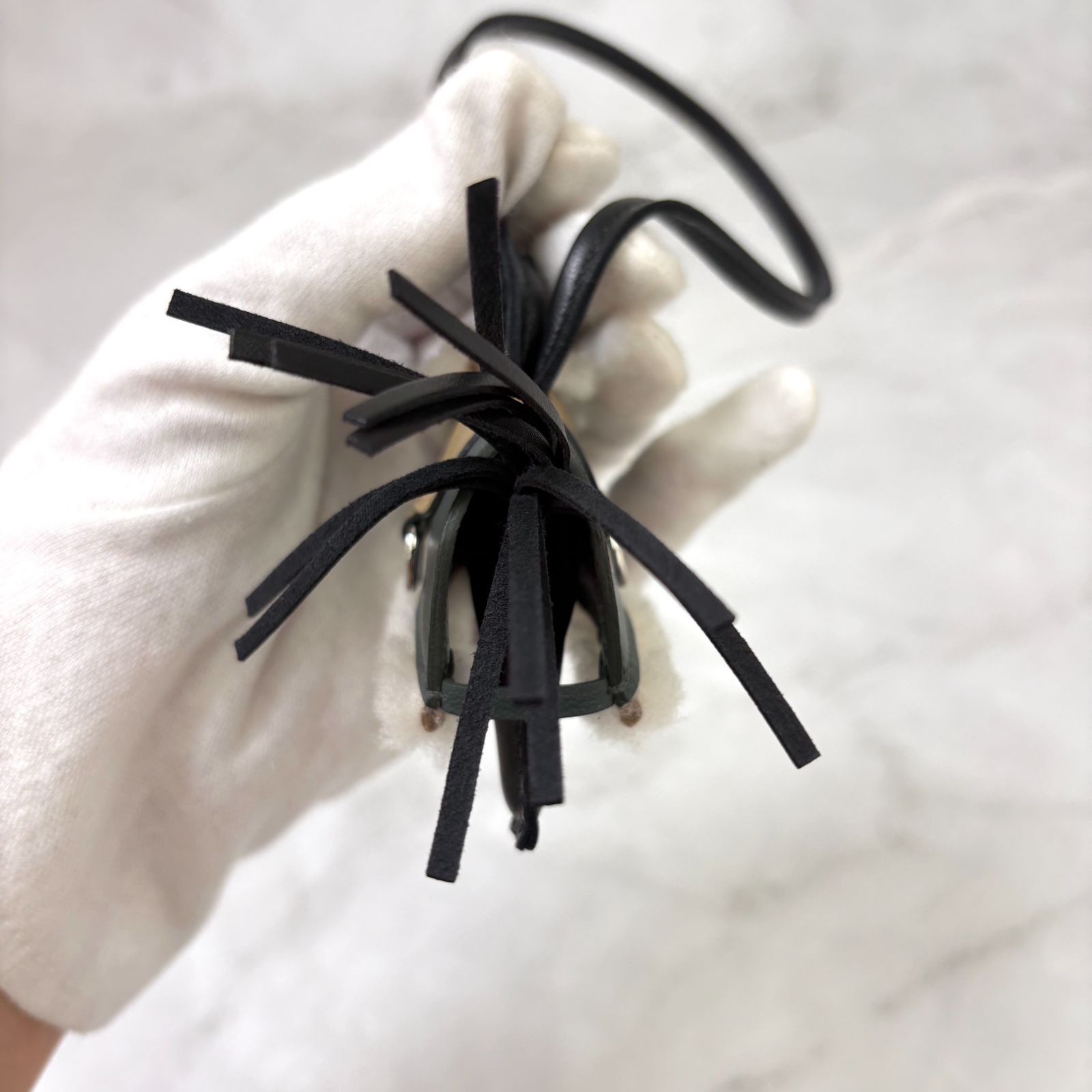 鑑定済み【 極美品 】エルメス 《 ロデオ 》 PM ロベオ プラッシュ