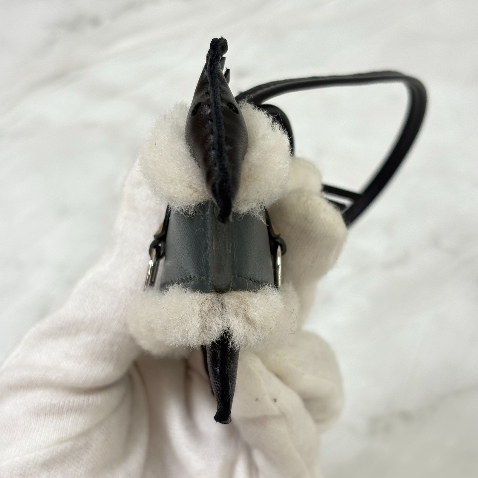 鑑定済み【 極美品 】エルメス 《 ロデオ 》 PM ロベオ プラッシュ
