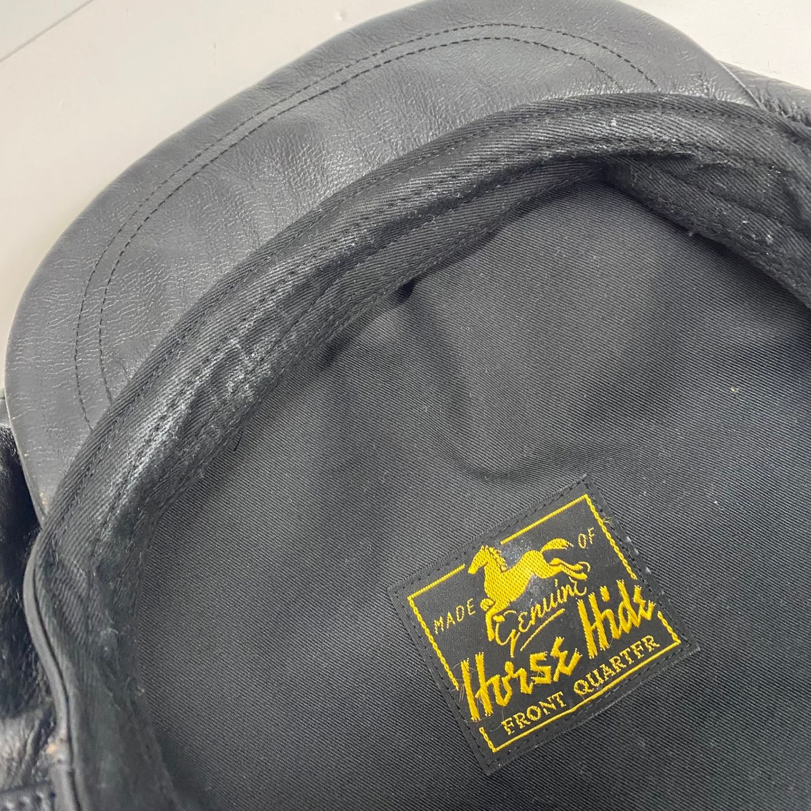 リアルマッコイズ THE REAL McCOY'S ホースハイド レザー キャスケット