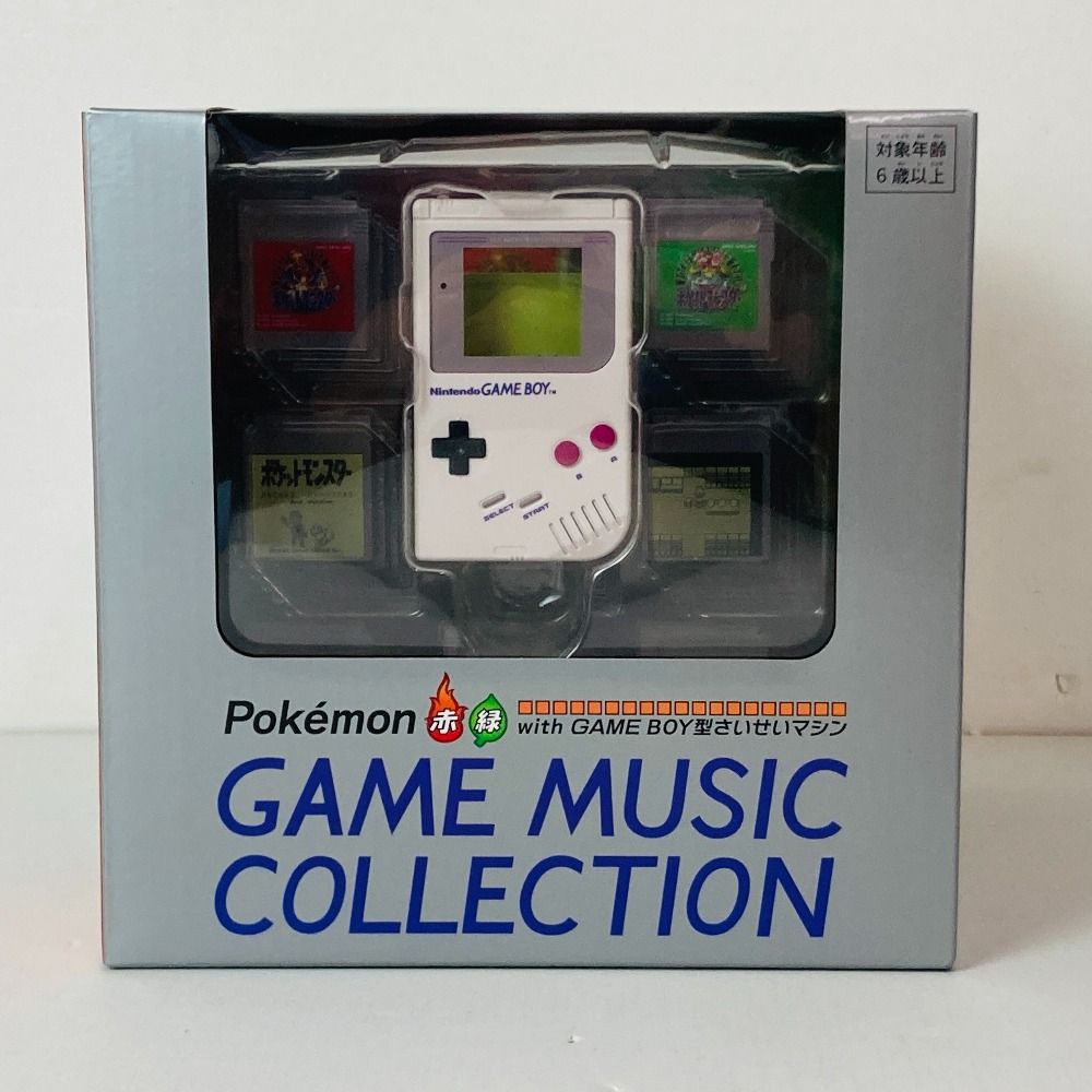 04w5556〇【未開封】ポケモン赤・緑 GAME MUSIC COLLECTION with GAME