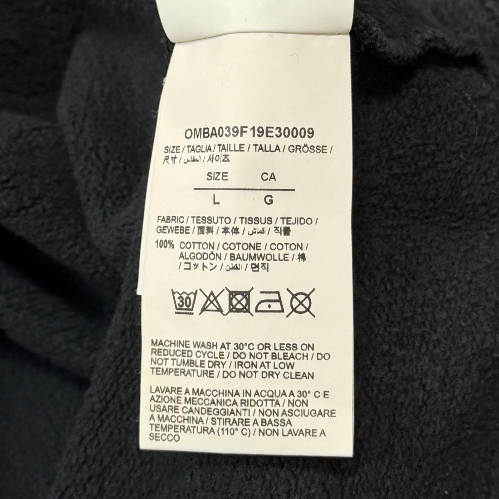 国内正規 OFF-WHITE 19AW Caravaggio print turtleneck sweatshirt