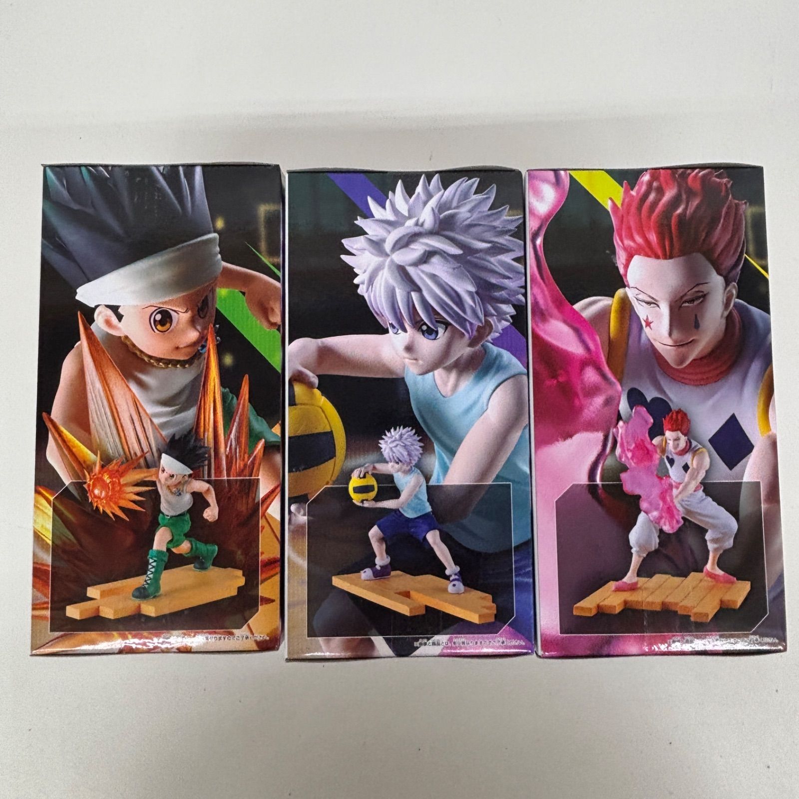 未開封 HUNTER×HUNTER G.I.編 フィギュア 3個セット ゴン キルア