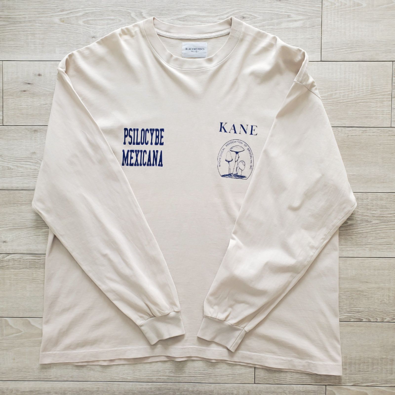 BLACKWEIRDOSブラックウィドー□良品 2021年 日本製 KANE L/S Tee XL 