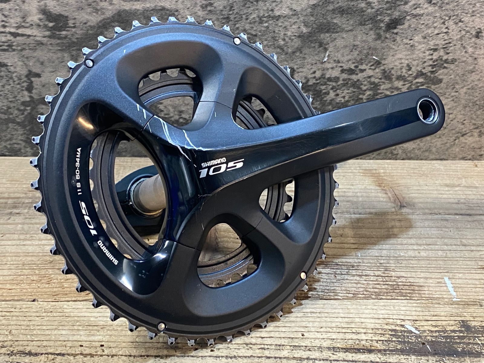 JP328 シマノ SHIMANO 105 FC-5800 クランクセット 50/34 170mm - メルカリ