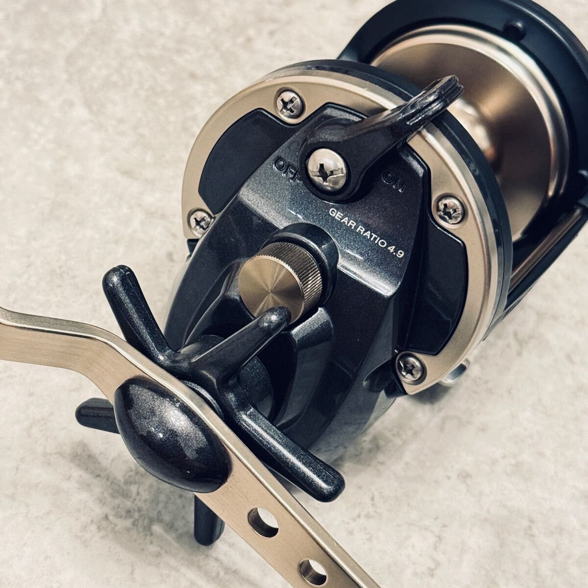 ☆程度良好☆ダイワ 両軸リール 巨鯉 40W/ DAIWA