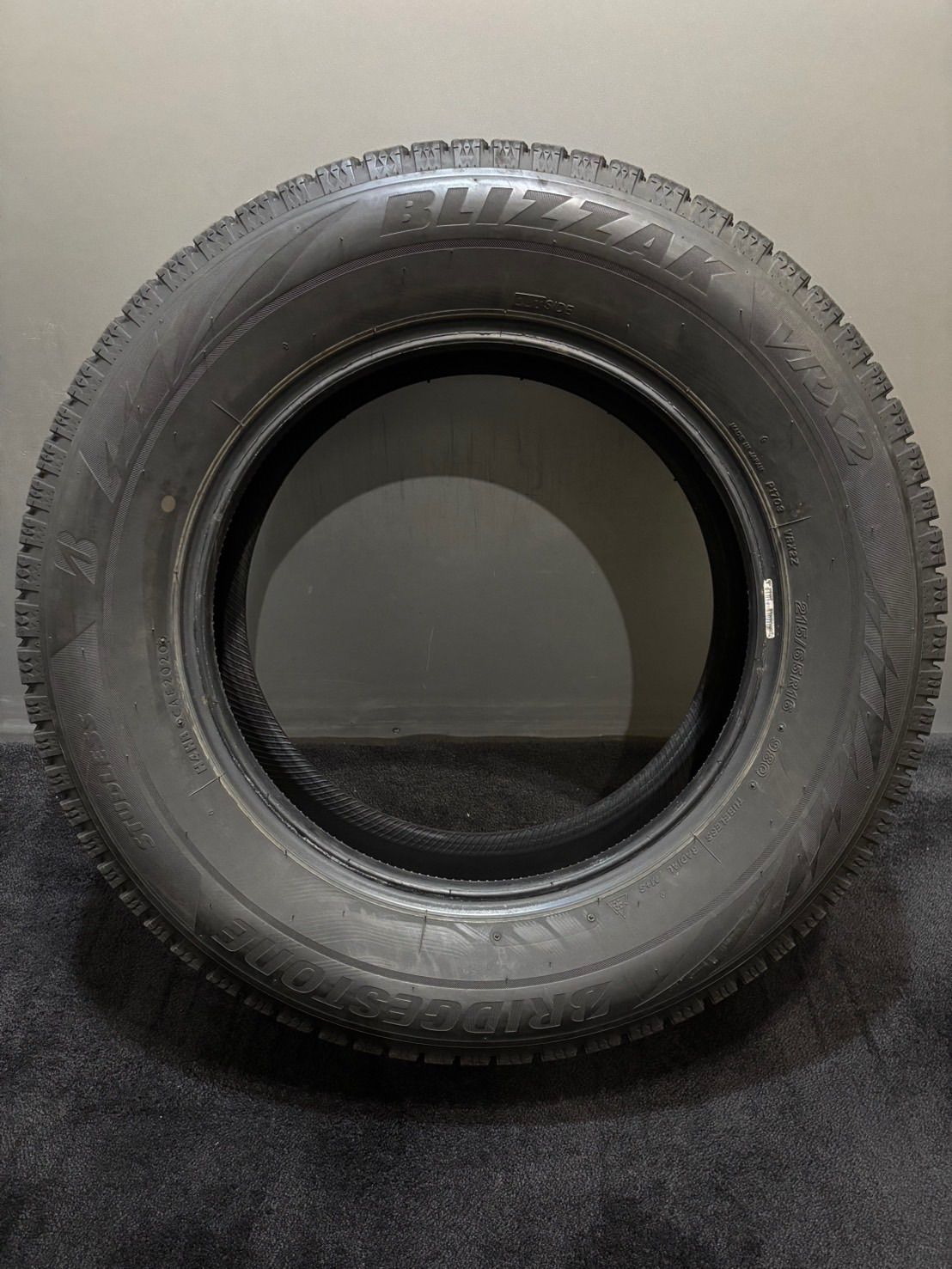 ☆215/65R16 BRIDGESTONE/VRX2 20年製 スタッドレス 2本 ブリヂストン 