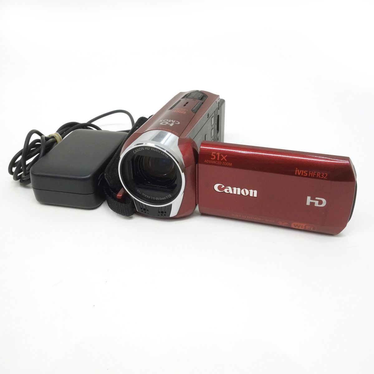 HF iVIS Canon R32 ビデオカメラ デジタルビデオカメラ | レッド 6848