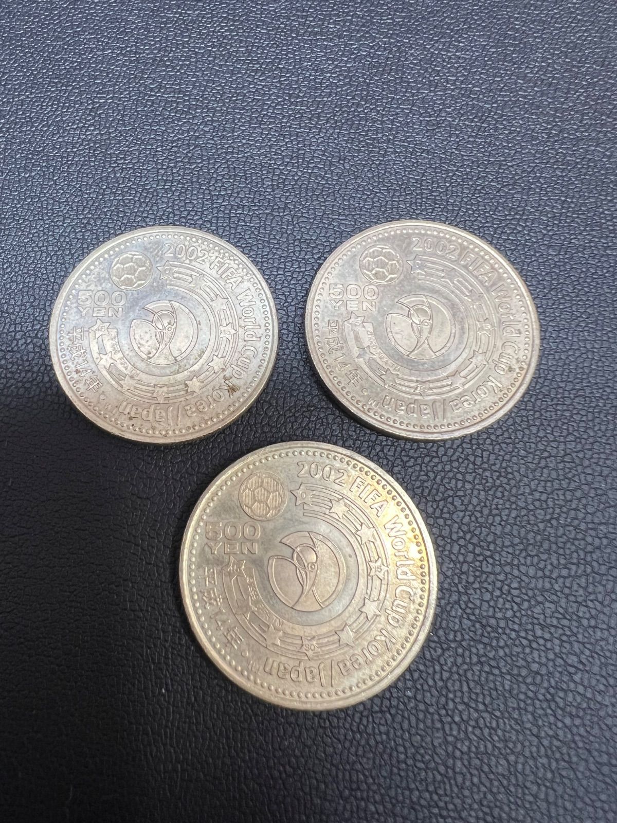 2002年（平成14年）FIFA World Cup Korea/Japan 記念硬貨 500円 - メルカリ