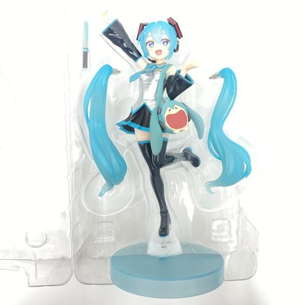 おもちゃ 【】【開封】TENITOL 初音ミク UWA ふわふわ可愛い笑顔バッグ