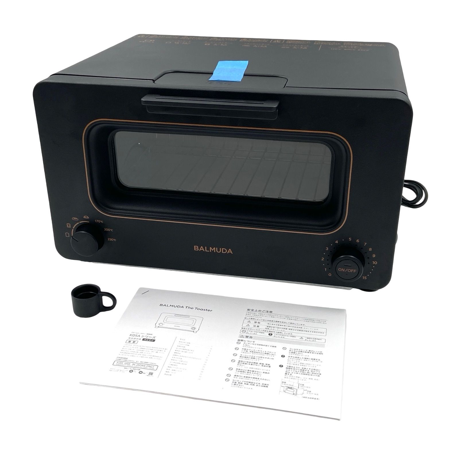 BALMUDA The Toaster K05A-BK 新品未開封 Amazon.co.jp: BALMUDA The Toaster K05A-BK Steam Toaster Black